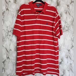 Polo Ralph Lauren Vintage VTG 90s Striped  Short Sleeve Button